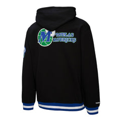 Dallas Mavericks Hardwood Classics Nights Playmaker Fleece Hoodie Black