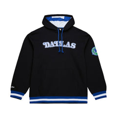 Dallas Mavericks Hardwood Classics Nights Playmaker Fleece Hoodie Black