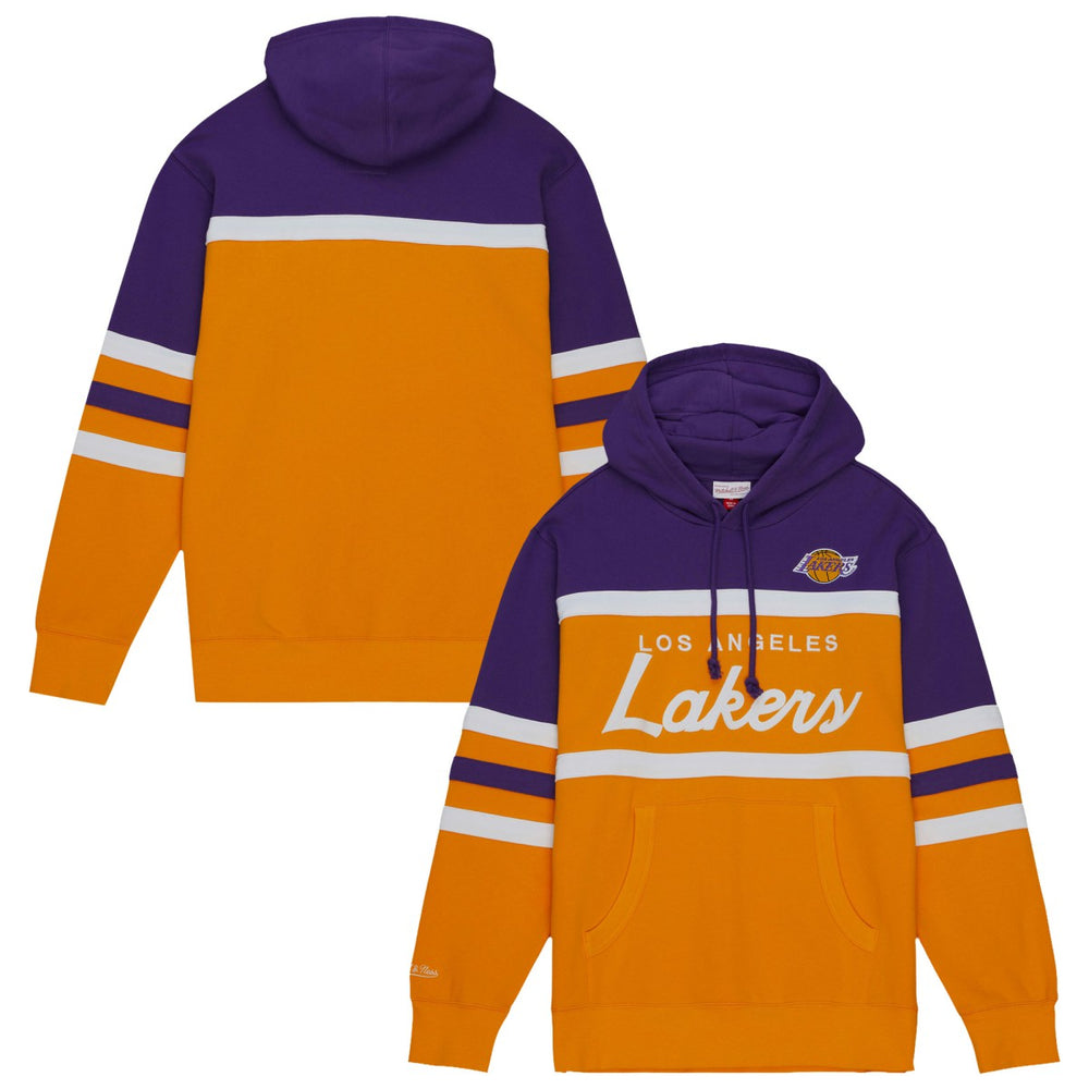 Los Angeles Lakers Head Coach Hoodie Gold/Purple