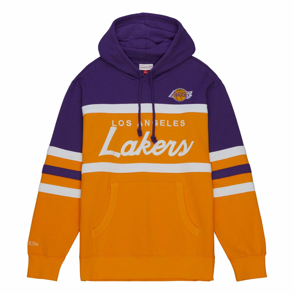 Los Angeles Lakers Head Coach Hoodie Gold/Purple