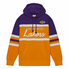 Los Angeles Lakers Head Coach Hoodie Gold/Purple