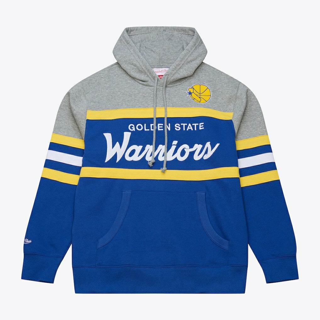 Golden State Warriors Head Coach Hoodie Royal/Gray