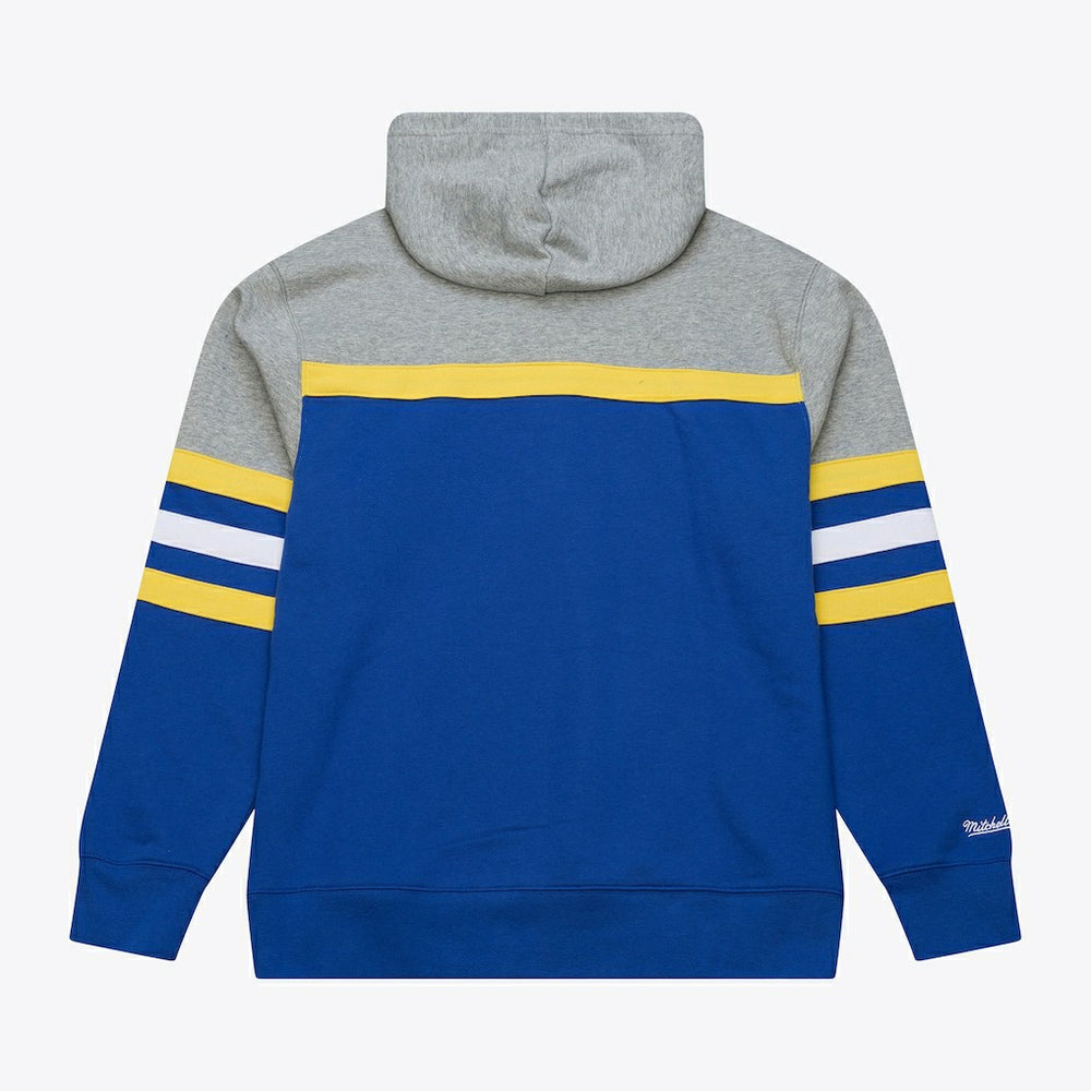 Golden State Warriors Head Coach Hoodie Royal/Gray