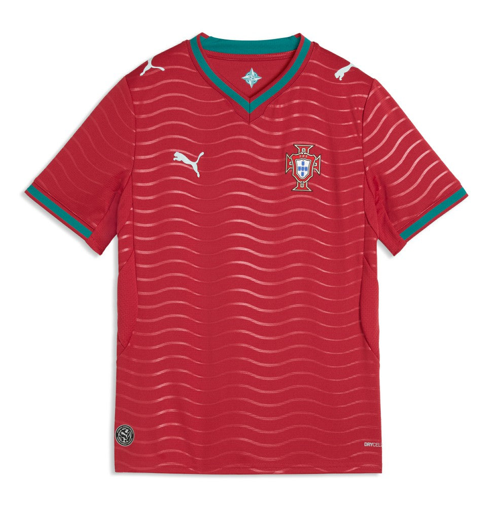 Portugal National Team Youth 2026 Home Replica Jersey Red