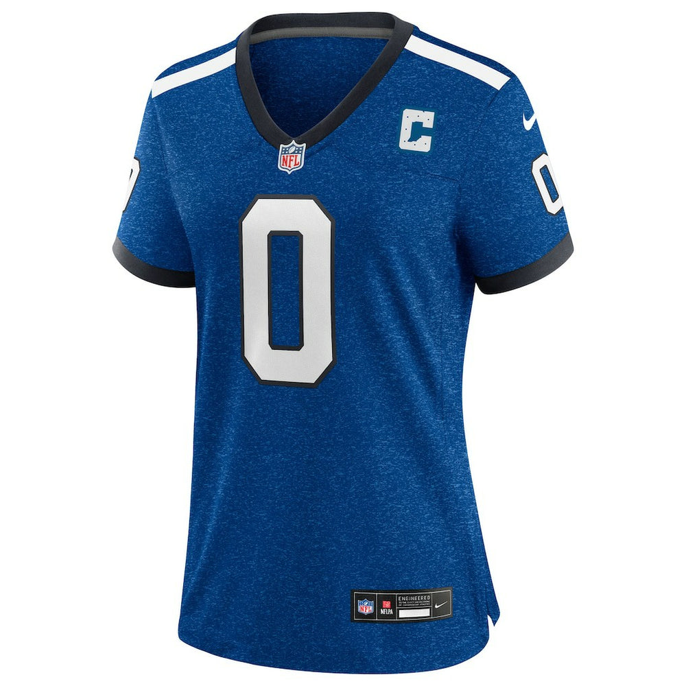 Camryn Bynum Indianapolis Colts Women's Alternate 2 Indiana Nights Game Jersey Heather Royal