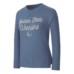 Golden State Warriors Concepts Sport Women's Rigor Long Sleeve Jersey T-Shirt Royal