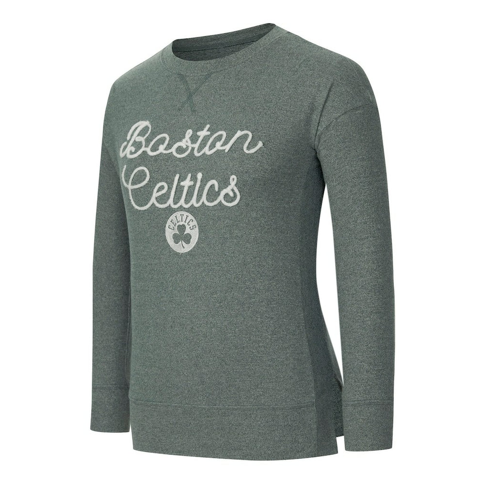 Boston Celtics Concepts Sport Women's Rigor Long Sleeve Jersey T-Shirt Hunter Green