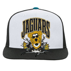 Jacksonville Jaguars Youth Team Mascot Snapback Hat White