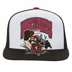 Tampa Bay Buccaneers Youth Team Mascot Snapback Hat White