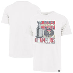 NHL Florida Panthers '47 Back-to-Back Vintage T-Shirt - White