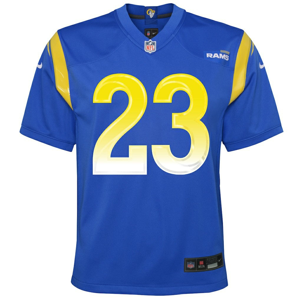 Kyren Williams Los Angeles Rams Youth Team Game Jersey Royal