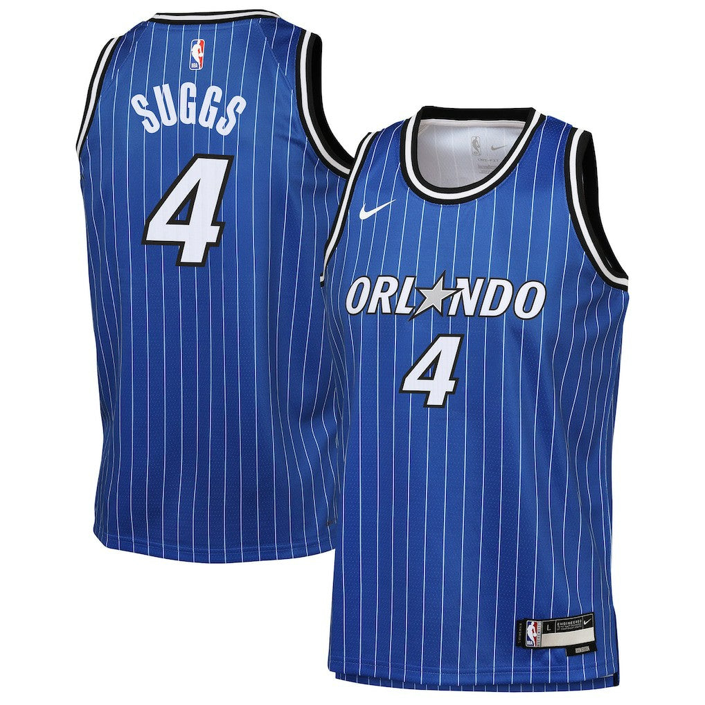 Jalen Suggs Orlando Magic Youth Swingman Jersey Icon Edition Blue