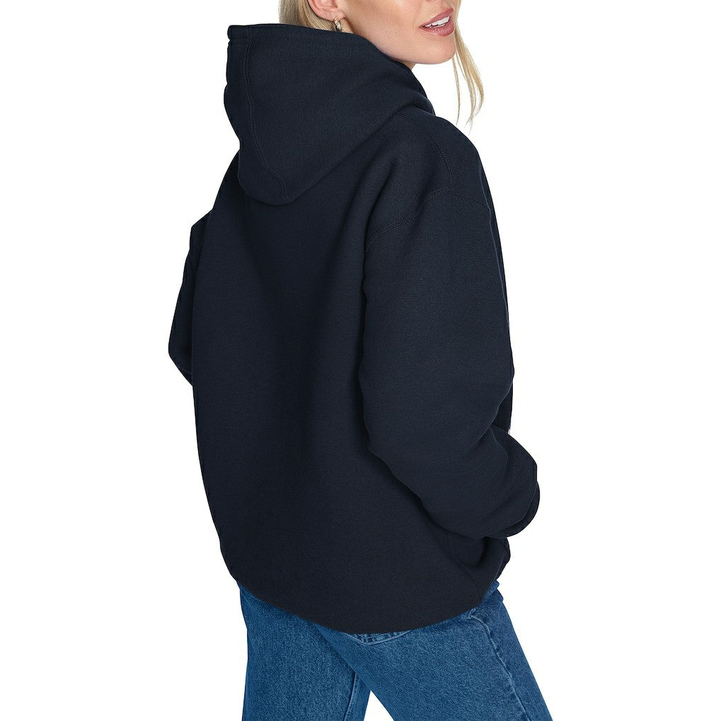 LA Clippers Starter Women's Arch Stripe Fleece Hoodie Navy