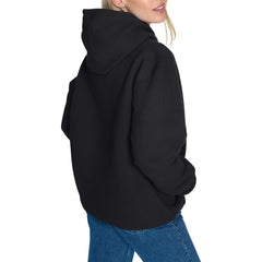 Utah Jazz Starter Women's Arch Stripe Fleece Hoodie Black