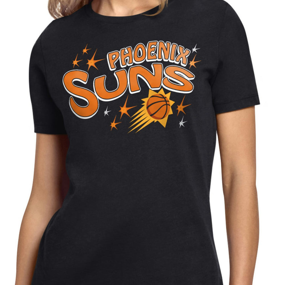 Phoenix Suns Starter Women's Fireworks T-Shirt Black