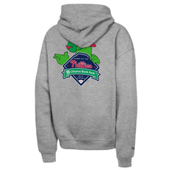 Philadelphia Phillies Outerstuff Youth Iconic Phanatic Hoodie - Gray Hoodies