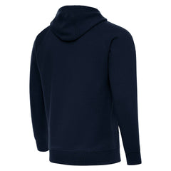Spain National Team Antigua Takeover Fleece Raglan Hoodie Navy sale
