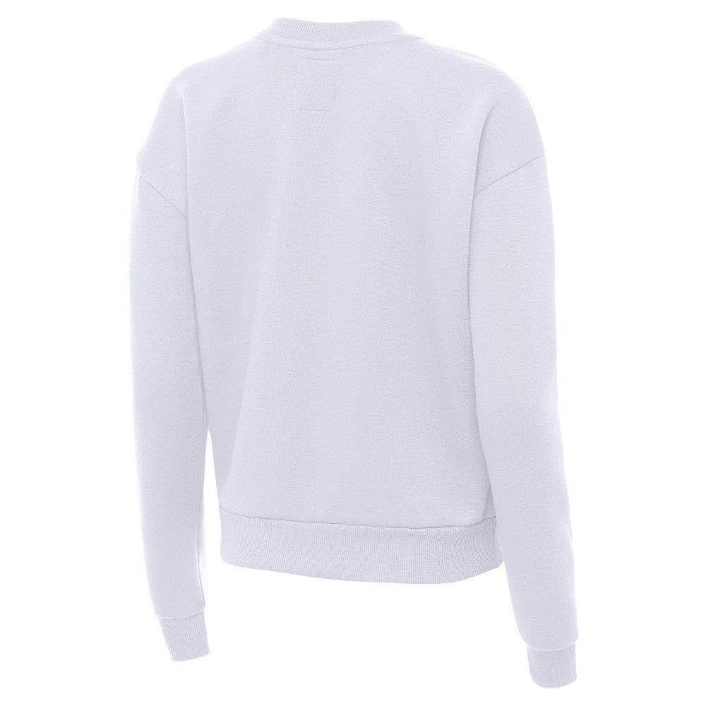 Spain National Team Antigua Women's Takeover Fleece Sweatshirt White