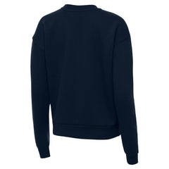 Spain National Team Antigua Women's Takeover Fleece Sweatshirt Navy
