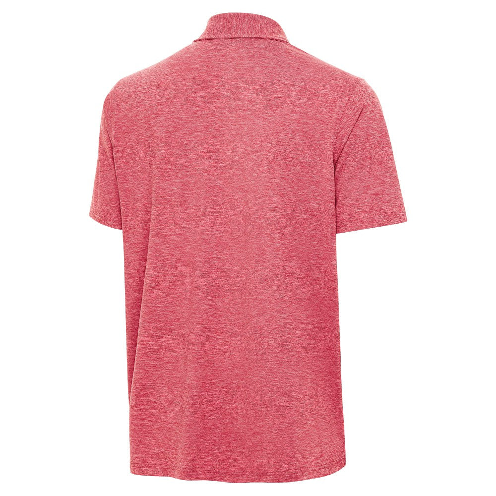 Spain National Team Antigua Triple Shot Polo Heather Red shop