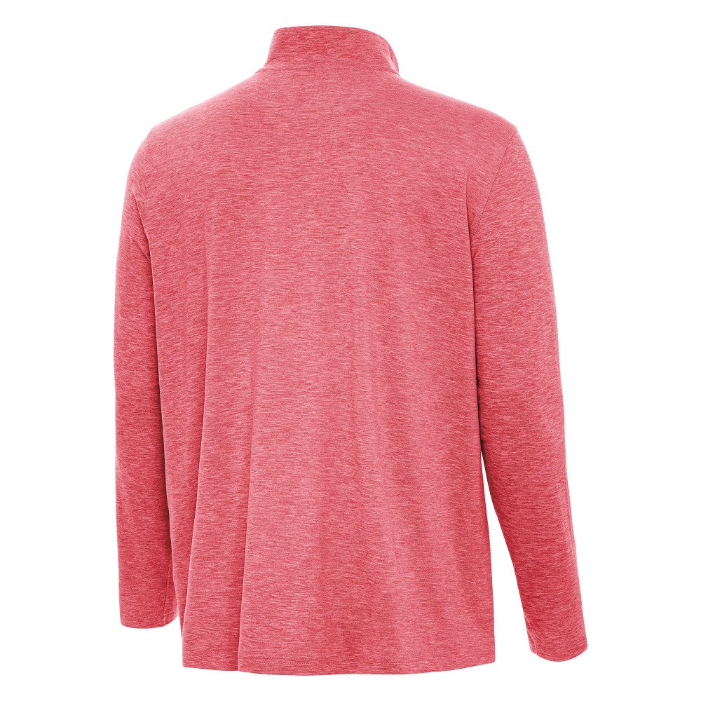 Spain National Team Antigua Masters Quarter-Zip Pullover Heather Red shop