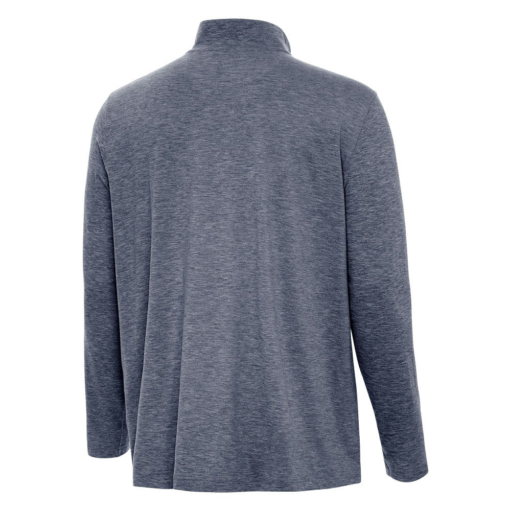 Spain National Team Antigua Masters Quarter-Zip Pullover Heather Navy