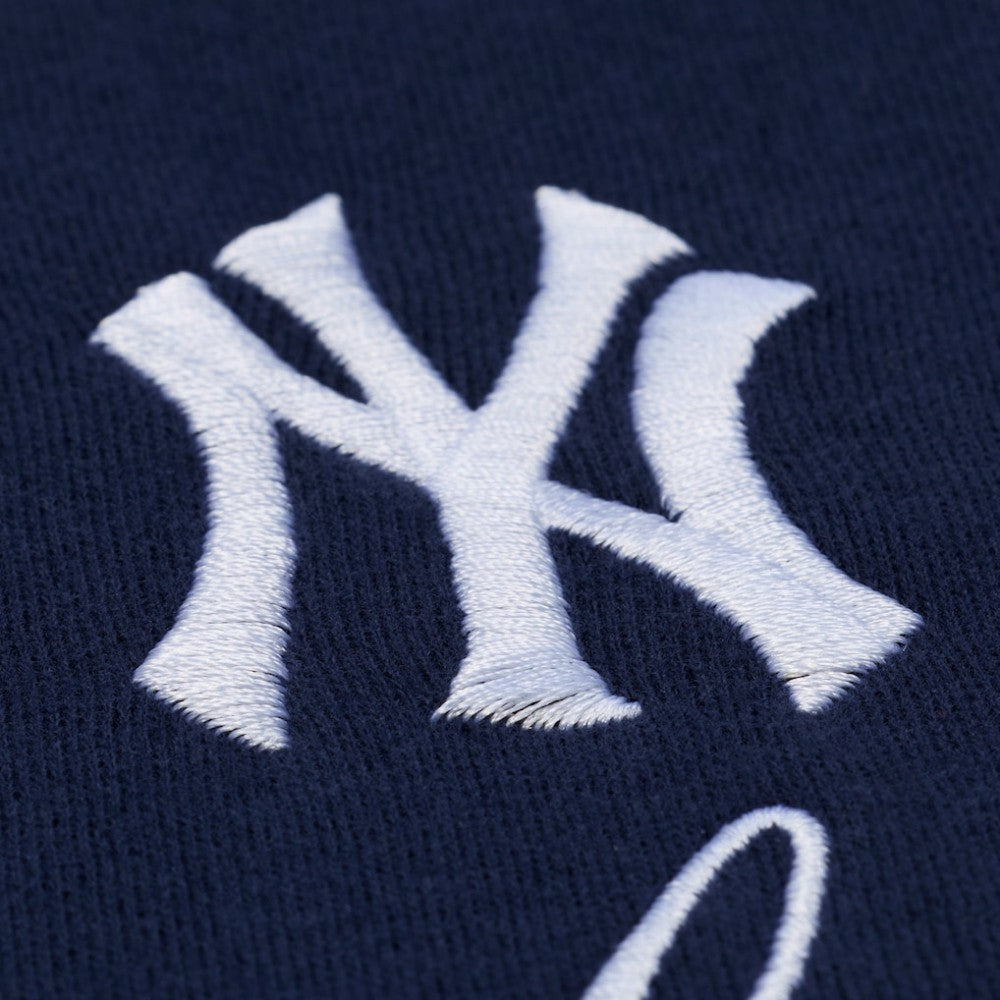 New York Yankees Mitchell & Ness Women's Script Sweatshirt - Navy Sweatshirts