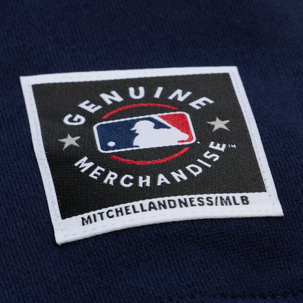 New York Yankees Mitchell & Ness Women's Script Sweatshirt - Navy Sweatshirts