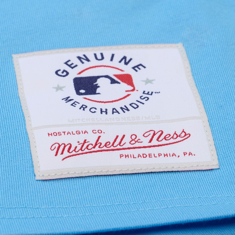 Kansas City Royals Mitchell & Ness Women's Pep Rally Cropped Boxy T-Shirt - Light Blue T-shirts
