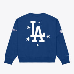 Los Angeles Dodgers Mitchell & Ness Women's Pep Rally Sweatshirt - Royal Sweatshirts