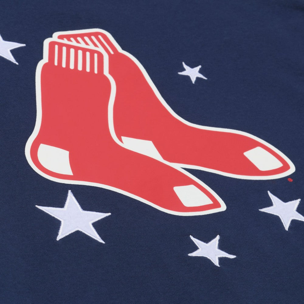 Boston Red Sox Mitchell & Ness Women's Pep Rally Sweatshirt - Navy Sweatshirts