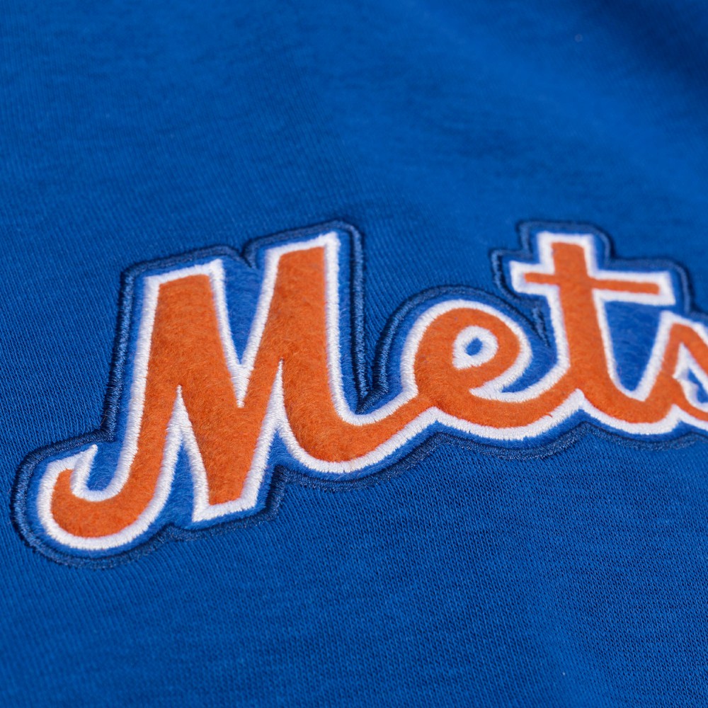 New York Mets Mitchell & Ness Women's Pep Rally Sweatshirt - Royal Sweatshirts