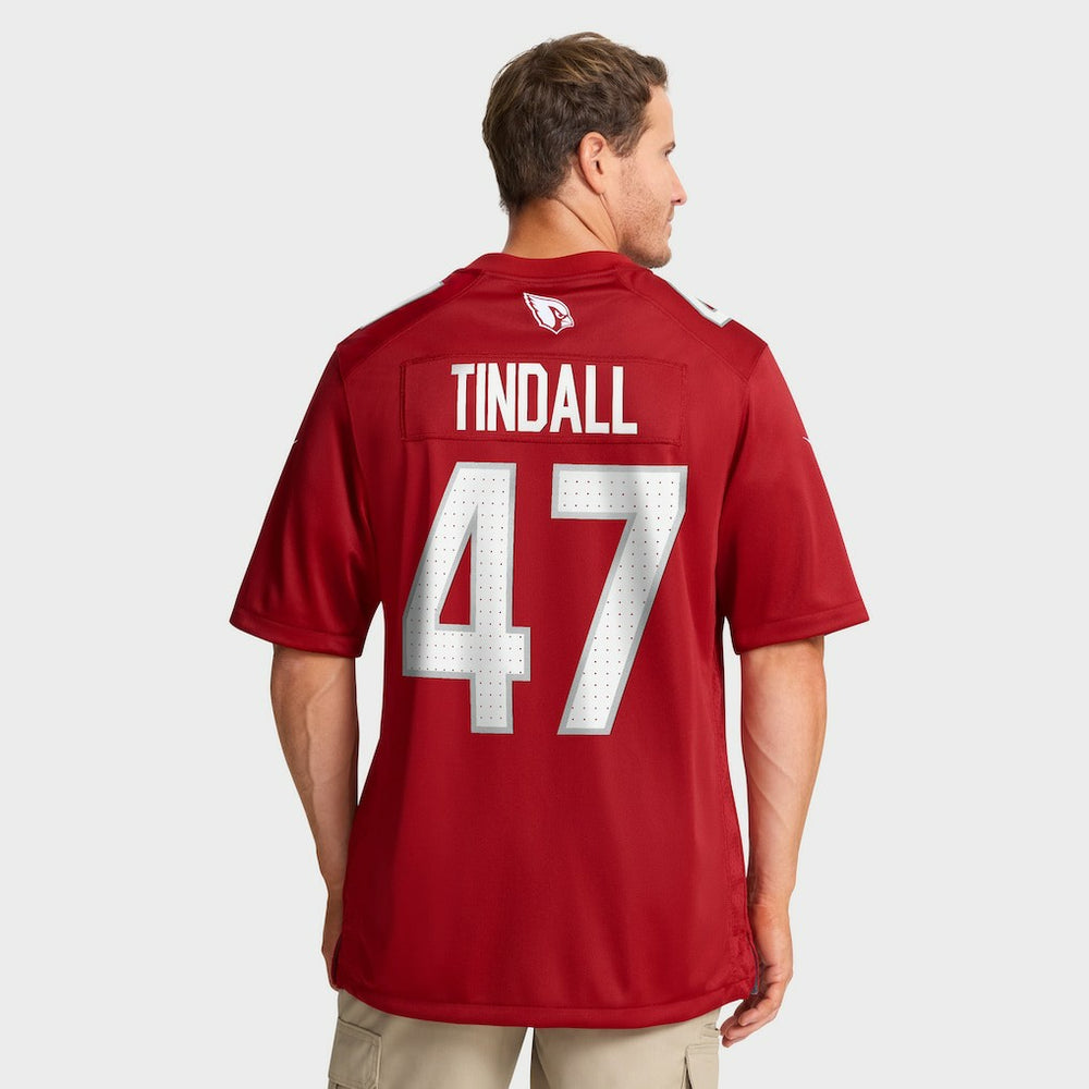 Channing Tindall Arizona Cardinals Team Game Jersey Cardinal