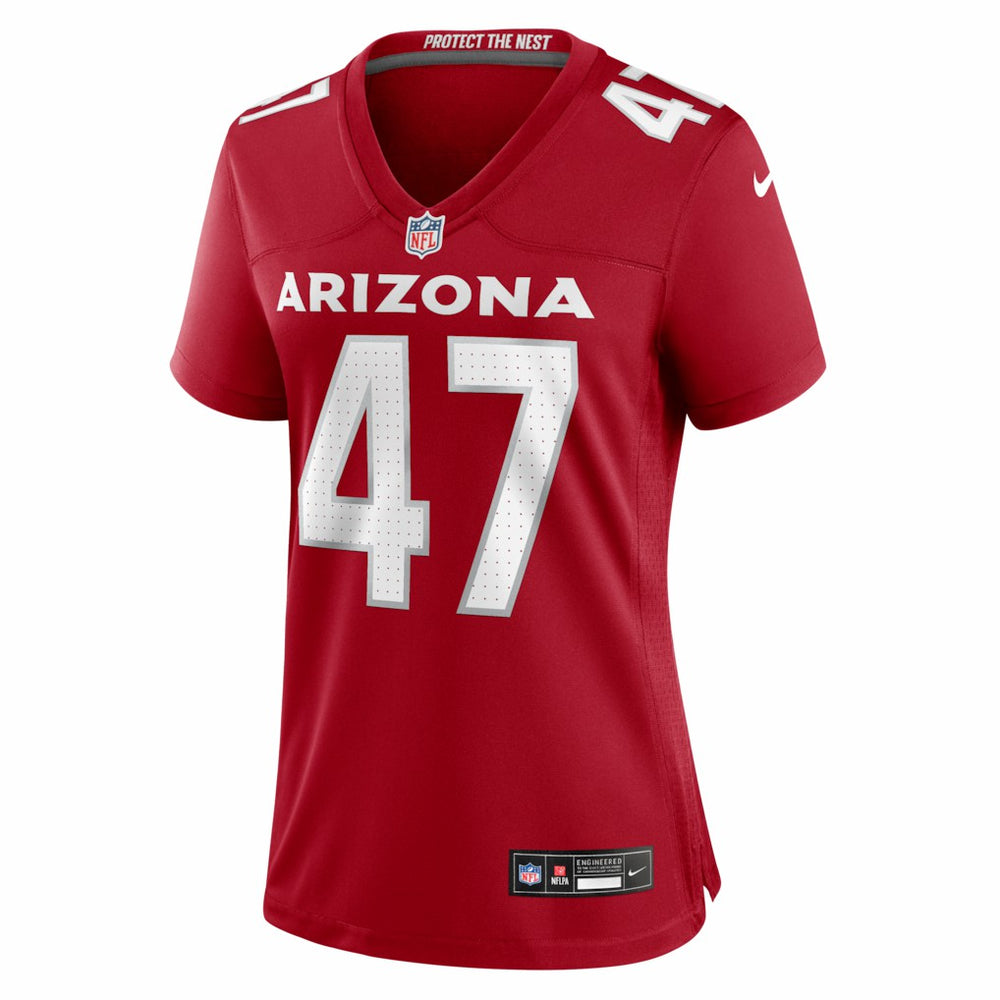 Channing Tindall Arizona Cardinals Women's Team Game Jersey Cardinal