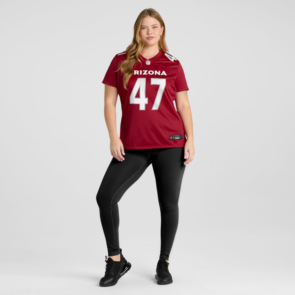 Channing Tindall Arizona Cardinals Women's Team Game Jersey Cardinal