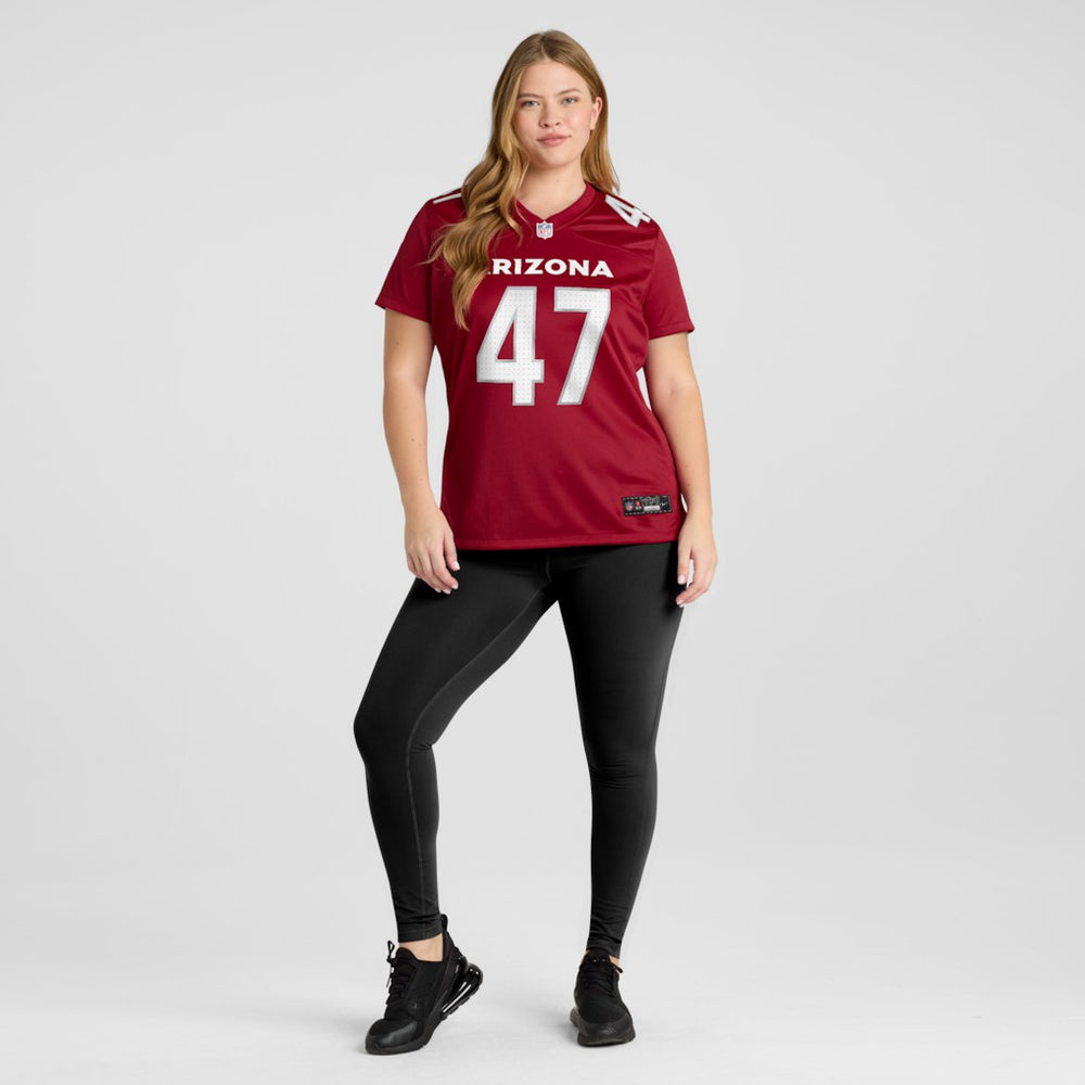 Channing Tindall Arizona Cardinals Women's Team Game Jersey Cardinal