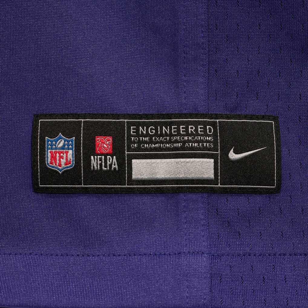 Cornelius Johnson Baltimore Ravens Team Game Jersey Purple