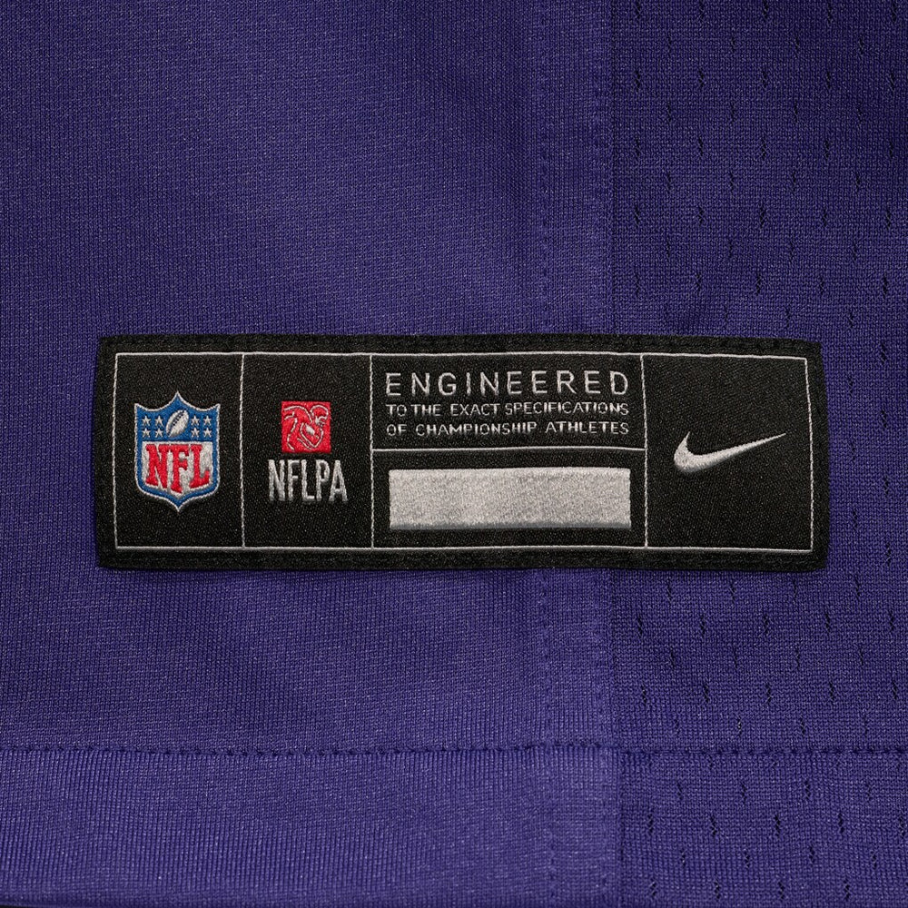 Cornelius Johnson Baltimore Ravens Team Game Jersey Purple
