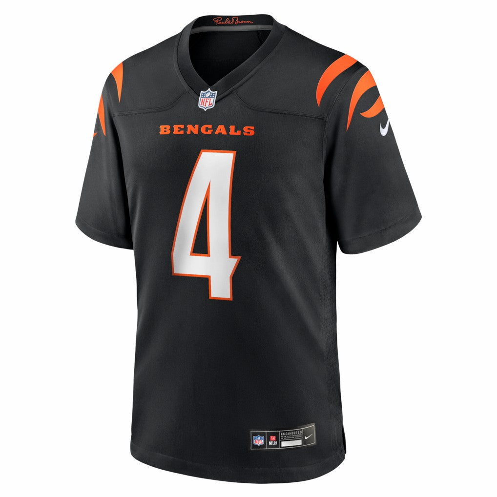 Sean Clifford Cincinnati Bengals Team Game Jersey Black