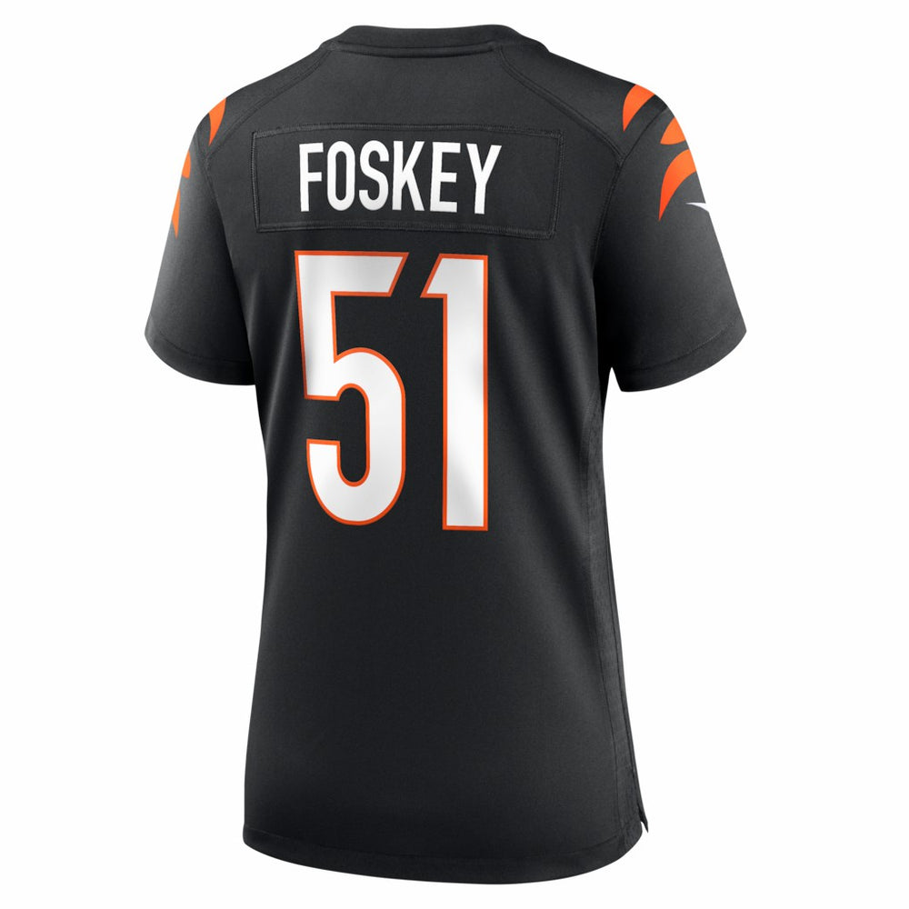 Isaiah Foskey Cincinnati Bengals Women's Team Game Jersey Black