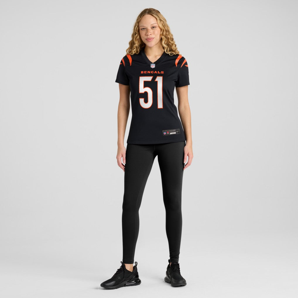 Isaiah Foskey Cincinnati Bengals Women's Team Game Jersey Black