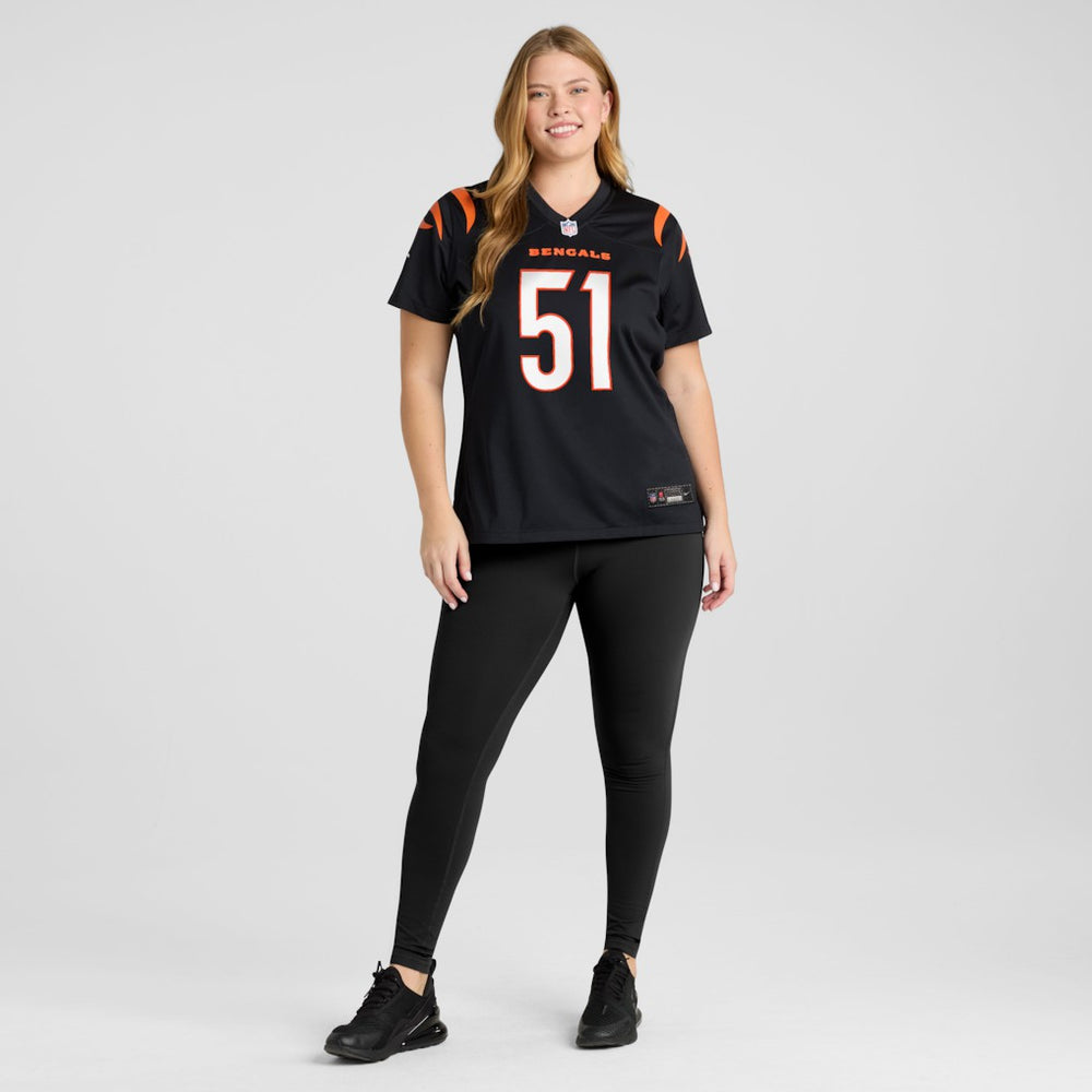 Isaiah Foskey Cincinnati Bengals Women's Team Game Jersey Black