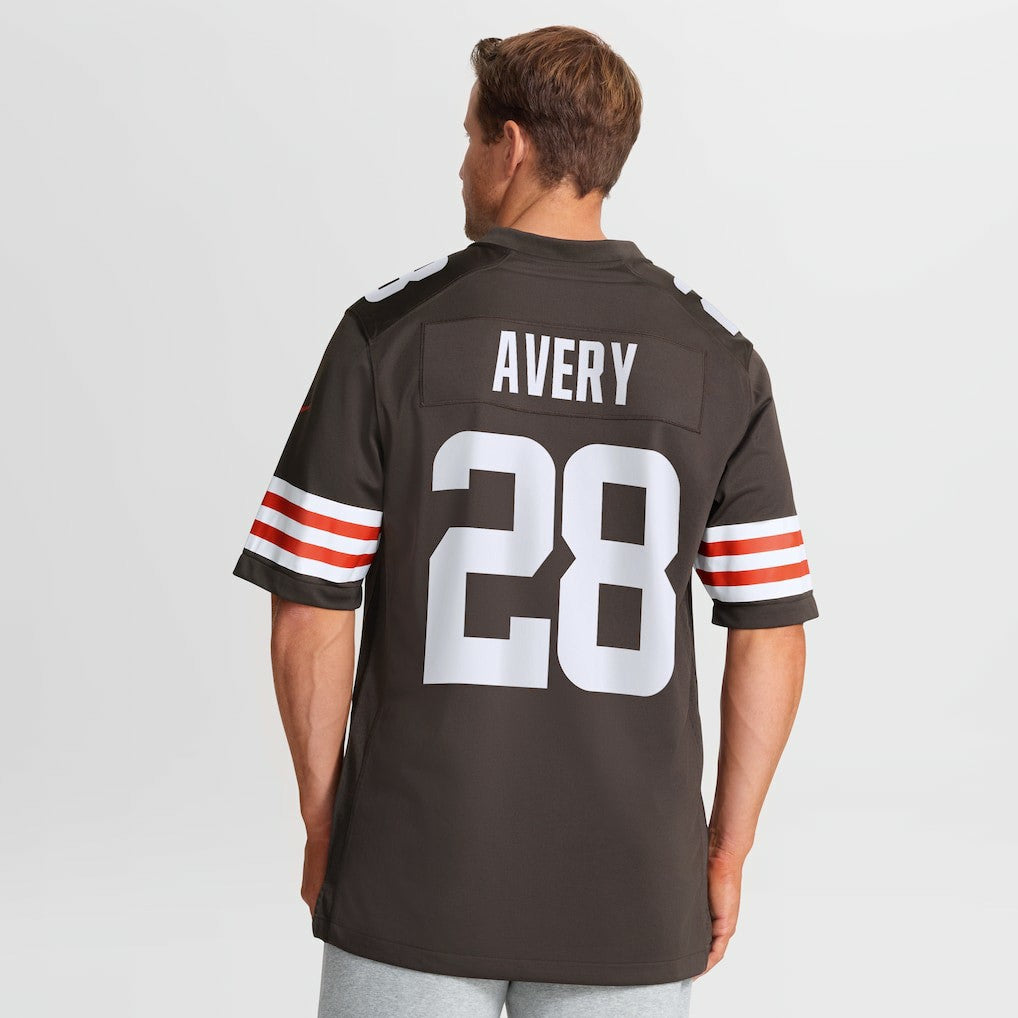Tre Avery Cleveland Browns Team Game Jersey Brown