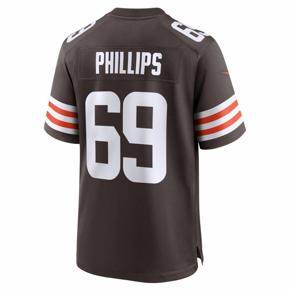 Tyre Phillips Cleveland Browns Team Game Jersey Brown