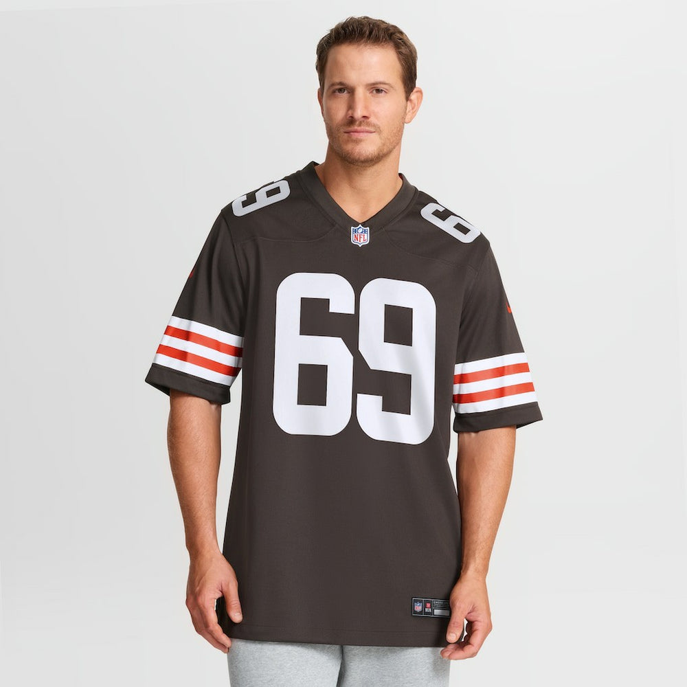 Tyre Phillips Cleveland Browns Team Game Jersey Brown