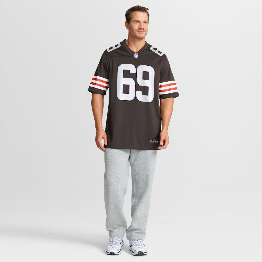 Tyre Phillips Cleveland Browns Team Game Jersey Brown