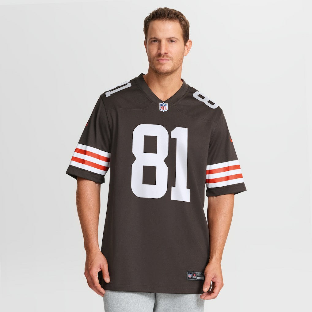 Luke Floriea Cleveland Browns Team Game Jersey Brown