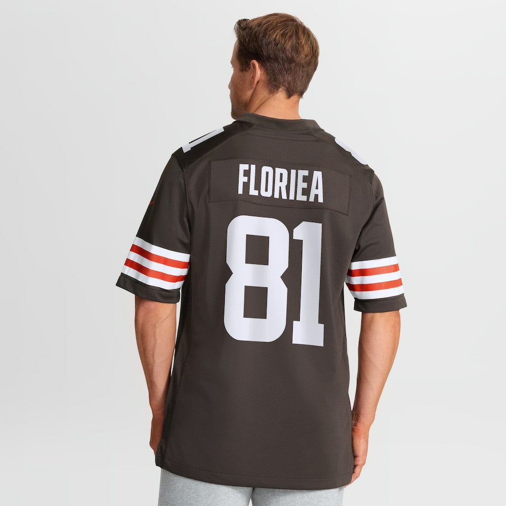 Luke Floriea Cleveland Browns Team Game Jersey Brown