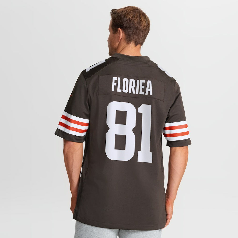 Luke Floriea Cleveland Browns Team Game Jersey Brown