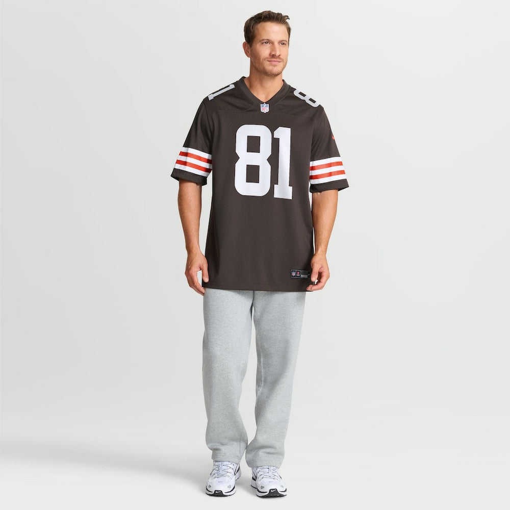 Luke Floriea Cleveland Browns Team Game Jersey Brown